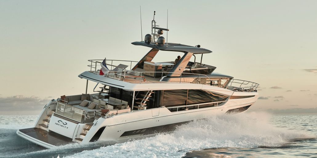 Photo of a Prestige Yachts X70
