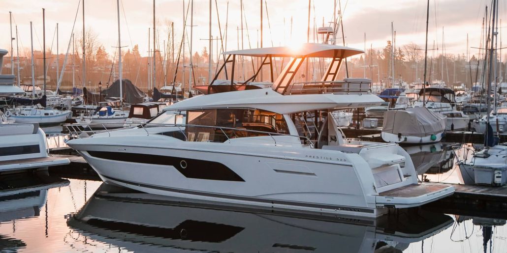 Photo of a 2022 Prestige Yachts 520 Fly